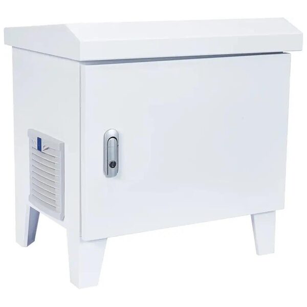 Weatherproof Cabinet with Pre-Wired Outlet for Pond Aerator and Air Pump