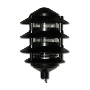 Weatherproof Four Tier Pathway Light Made in USA with Professional Grade Quality