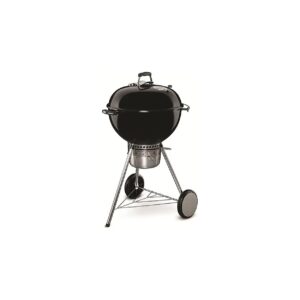 Weber-Inspired Charcoal Grill with Superheat Cooking Grate and Built-In Thermometer