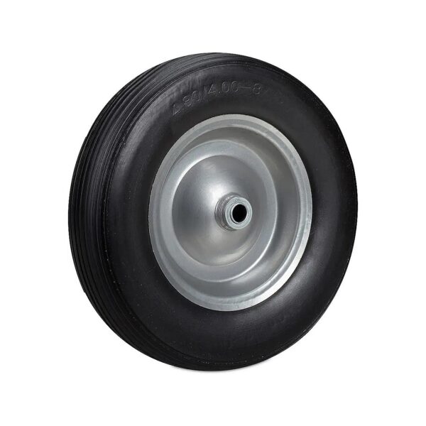 Wheelbarrow Wheel with Polyurethane Rubber and Steel Rim 100kg