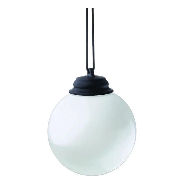 White Battery Powered Globe Light with Automatic On and Off Function