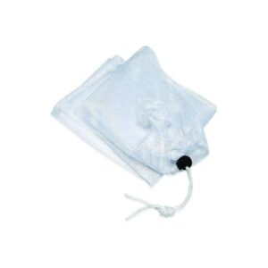 White Deluxe Mesh Pool and Spa Vacuum Bag Replacement for Efficient Cleaning