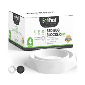 White Interceptor Traps for Bed Bug Monitoring and Protection