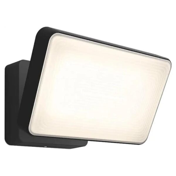 White and Color Ambiance LED Outdoor Floodlight Fixture with Smart Control