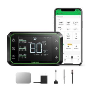 WiFi Enabled Grow Tent Controller with Temperature, Humidity, and Vpd Monitoring