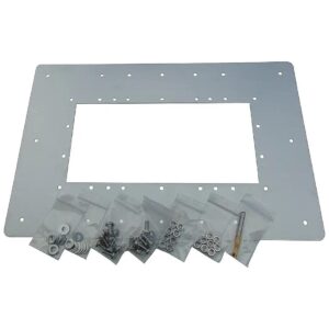 Wide Mouth Skimmer Repair Kit with Stainless Steel Installation Parts