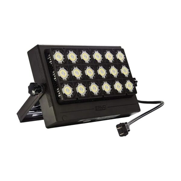 Wide-Area Illumination 10000lm LED Flood Light with Plug and 59 Inches Wires