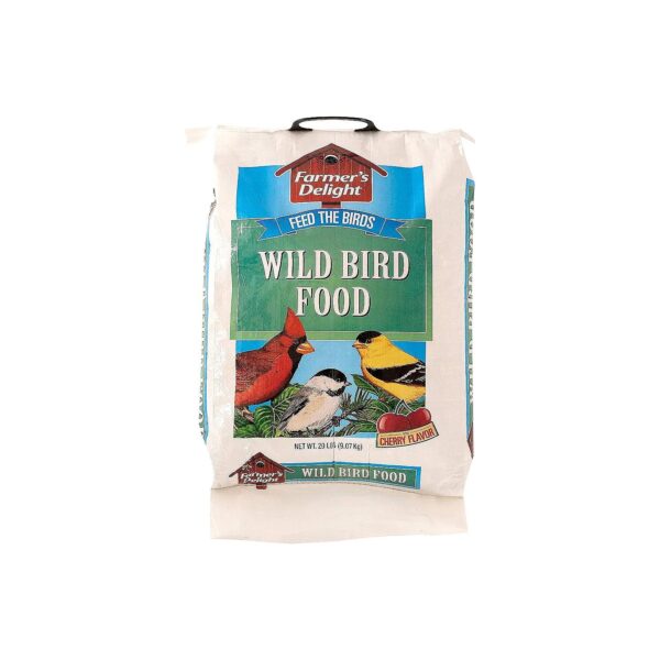 Wild Bird Food with Cherry Flavor for Backyard Birds