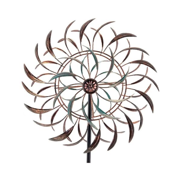 Wind Spinners Metal Outdoor Garden Decor Large 15 Inch Kinetic Yard Art Sculpture