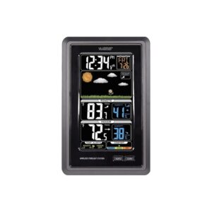 Wireless Color Weather Station with Temperature Alerts and Humidity Comfort Meter