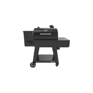 Wood Pellet Grill Smoker with Wi-Fi and Bluetooth Connectivity for Grilling and Smoking