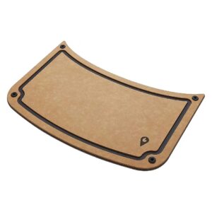 Wood Pulp Reversible Cutting Board for Easy Food Prep and Serve at the Grill