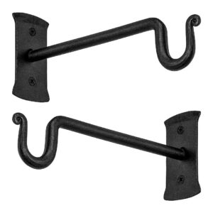 Wrought Iron Plant Hooks for Hanging Planters Baskets Wind Chimes