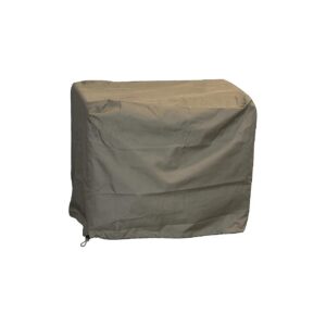 XL Tan Generator Cover for Wet Weather Protection with Adjustable Cord Fit