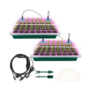 in-1 USB Smart Controller and LED Grow Light for Indoor Seed Starting and Plant Growth