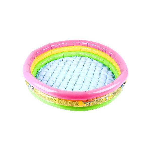 lasting Vinly Inflatable Pool with 136 Liters Capacity for Kids