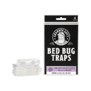 s Bed Bug Traps for Home and Travel with Patented Crush-Proof Design