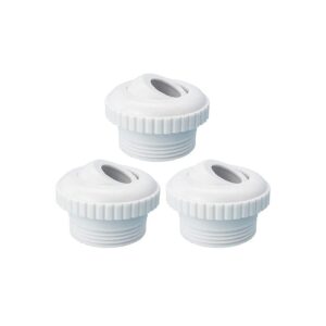 s Water Circulation with White 3/4-Inch MIP Thread Pool Return Jet Fittings