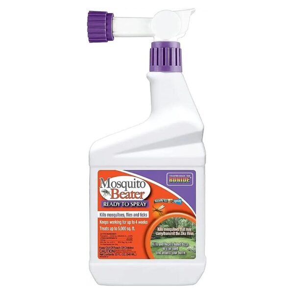 to-Use Insecticide Spray for Fast, Effective Elimination of Mosquitoes, Flies, and Ticks