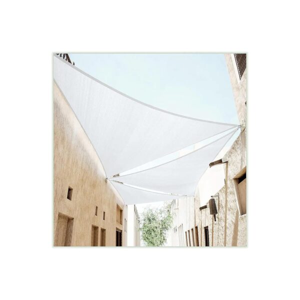 x 12' x 12' Sun Shade Sail Canopy Made from Virgin HDPE Material with 3 Year Warranty